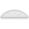 Ekena Millwork Segment Arch 3 Spoke Architectural Grade PVC Combination Pediment, 64"W x 22-7/8"H x 2-3/4"P PEDPC064X230SEG03 - alternate 2